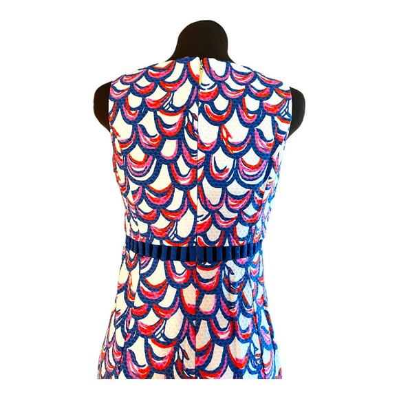 Lilly Pulitzer Iggy Shift dress Gillty design mid cut out size 6 - Picture 5 of 13
